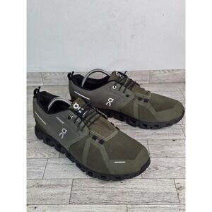 ON CLOUD 5 Olive / Black Colorway Mens Size 11 Waterproof Athletic Shoes